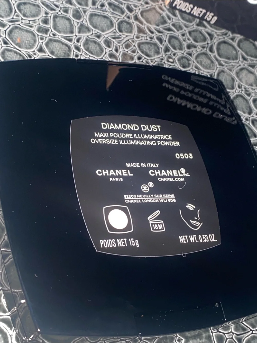 CHANEL limited edition oversize illuminating powder — new in box